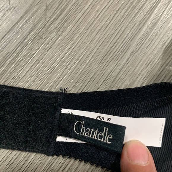 Chantelle Lingerie Rive Gauche Full Coverage Underwire Black Bra size 34D - Picture 10 of 14